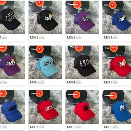 AM601- AMIRI Caps